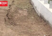 વાંસદાના ઉપસળ અને વાલઝરને જોડતા પુલના રસ્તો બનાવવામાં વેઠ ઉતારાઈ: વહીવટી તંત્ર અને કોન્ટ્રાકટરની મિલીભગતની લોકચર્ચા