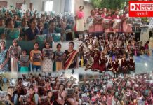 સોનગઢની કહેર કલમકુઈ, નાનાકાકડકુવા, બોરખડી, બોરધા, પિપલવાડા કન્યા શાળાઓમાં વિમેન ફોર ચેંજ દ્વારા સ્વેટર, કુર્તી અને નોટબુક વિતરણ: જુઓ વિડીયો