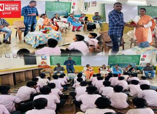 વાંસદાની કુમાર શાળામાં PI કિરણ પાડવીએ યોજ્યો ‘જો હું પોલીસ હોઉં તો’ વિષય પર નિબંધ લેખન કાર્યક્રમ..