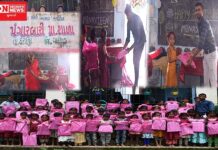 ધરમપુર પંગારબારી પ્રા. શાળાના બાળકોમાં શ્રી જ્યપાલસિંગ મુંડા આદિવાસી યુવા વિકાસ ગ્રુપ દ્વારા શિક્ષણકીટનું કરાયું વિતરણ: જુઓ વિડીયો