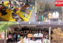 ડાંગના સરસ્વતી વિદ્યામંદિર ધૂળચોંઢના અનાથ બાળકોને લોકમંગલમ ખોબા અને હ્યુમન અલાયન્સ ટ્રસ્ટ આવ્યા સહારે..