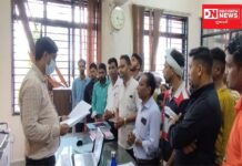 ખેરગામમાં ક્વોરીના ભારે વાહનોની બેફામ અવરજવર વાહનો વિરુદ્ધ યુવાનોની લેખિતમાં ફરિયાદ..