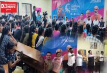 ખેરગામ તાલુકાની સરસિયા કોલેજમાં ગુજરાતમાં યોજાનાર 36માં રાષ્ટ્રીય ખેલકૂદ મહોત્સવનું યોજાયું કેમ્પેઈન..