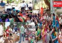 વલસાડ જિલ્લા યુવા મોરચાના 700 જેટલા જરૂરીયાતમંદ લોકોને કરાયા કપડા વિતરણ..