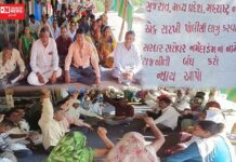 સરદાર સરોવર ડેમના અસરગ્રસ્તો 38 દિવસથી શીરા ગામ ખાતે હડતાલ પડતર.. જાણો કેમ ?