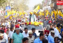 રાજપીપળામાં પંજાબના CM ભગવંત માનનો રોડ શો, ગુજરાતમાં પરિવર્તનની લહેર ચાલી રહી છે: ભગવંત માન