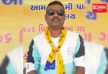 માજી સૈનિક સંગઠનના દક્ષિણ ગુજરાતના પ્રભારી મુકેશ પટેલ જોડાયા આમ આદમી પાર્ટીમાં..