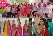 સંખેડાના કલેડિયા ગામની મેઘા દરજીએ વિધાનસભાની ચૂંટણીમાં પીઠી ચોળી લગાવી કર્યું પ્રથમ મતદાન.. જુઓ વિડીયો