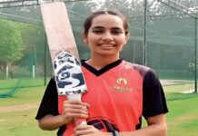 ચીખલી કોલેજના વિદ્યાર્થિની ની દક્ષિણ ગુજરાત યુનિવર્સીટી બહેનોની ક્રિકેટ ટીમમાં ઓપનર તરીકે પસંદગી..