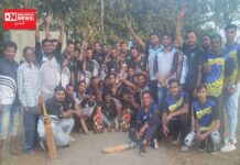 ધરમપુરના મોટીઢોલ ડુંગરી ગામમાં ટેનિસ ક્રિકેટ ટુર્નામેન્ટનું આયોજન: મોટીઢોલ ડુંગરીના દુકાન ફળિયા ટીમ 11 વિજેતા