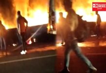 ચીખલી તાલુકાના રૂમલા ગામમાં રૂમલા થી પાણીખડક જતા રસ્તા પર નાખવામાં આવેલા પાઈપમાં આગ લાગ્યાની ઘટના. જુઓ વિડીયો…