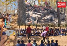 વાંસદાના દુબળ ફળિયા અને લિમઝર ગામની પ્રાથમિક શાળાના વિદ્યાર્થીઓનું ભીલદેવ ડુંગર ઉપર વનભોજન: જુઓ વિડીયો