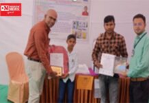 પારડીની ખેરલાવ પ્રાથમિક શાળાના વિદ્યાર્થી- શિક્ષકની કૃતિ LIFE SAVING WINDOW ની પસંદગી.. ગામમાં ખુશીનો માહોલ