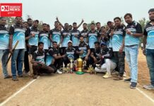 ધરમપુરના મામાભાચા ગામમાં થયું કુળ પરિવાર ક્રિકેટ ટુનાર્મેન્ટનુ આયોજન: ચૌધરી પરીવારની ટીમ વિજેતા