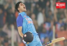 ગીલની ગર્જના: ન્યુઝીલેન્ડ સામે ભારતની ૧૬૮ રને ભવ્ય જીત..