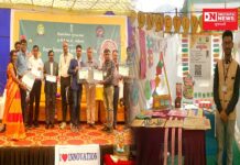 રાજ્ય કક્ષાના એજ્યુકેશનલ ઇનોવેશન ફેસ્ટિવલ અંતર્ગત નર્મદા જિલ્લાના પાંચ શિક્ષકોનું ઇડર ખાતે સન્માન કરાયું.