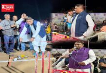 વાંસદાના ગંગપુર ગામમાં ન્યુ બજરંગ ગણેશ યુવક મંડળ દ્વારા થયું ક્રિકેટ ટુર્નામેન્ટ.. યુવાનેતા વિશાલ પટેલ રહ્યા ઉપસ્થિત..