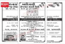 આવતીકાલે BVK ગ્રુપ દ્વારા કપરાડામાં યોજાશે યુવા રોજગાર ભરતી મેળો..