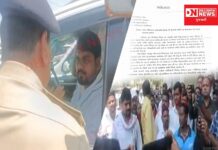 નર્મદાના ધારાસભ્ય ચૈતર વસાવા ધરણાં પર બેસે તે પહેલા જ પોલીસે રસ્તામાં અટકાવ્યા.. જુઓ વિડિઓ…