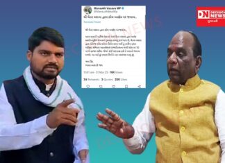 MP અને MLA સામસામે : મનસુખ વસાવાએ સ્વીકારી ચૈતર વસાવાની ચેલેન્જ…