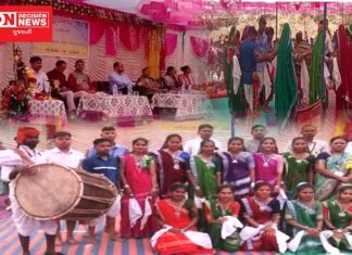 ડેડિયાપાડા કોલેજ સ્થાપના દિવસ, TYBA ના વિદ્યાર્થીઓનો વિદાય સમારંભ અને 16મો વાર્ષિકોત્સવ ભવ્ય ઉજવણી..