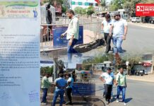 ધરમપુરના આસુરા, કરંજવેરી ફાટક, આંબા ગામમાં નેશનલ-56 પર થયેલી કામગીરીની કોન્ટ્રાક્ટરને વાસ્તવિકતા બતાવતા કલ્પેશ પટેલ