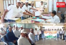 નવસારી જિલ્લા કલેકટરને જિલ્લા માજી સૈનિક સંગઠન દ્વારા અપાયું આવેદનપત્ર…