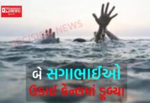 મોટો ભાઈ નાનકાને ડૂબતા બચાવવા કેનાલમાં પડયો.. બંને પાણીમાં ગરકાવ..