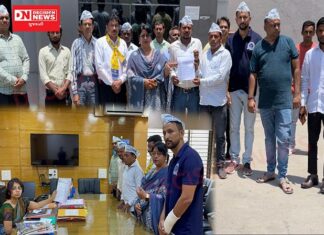 યુવરાજસિંહ ઉપર ખોટા કેસો પાછા ખેંચો..ની માંગને લઈને વલસાડ AAP એ આપ્યું આવેદનપત્ર