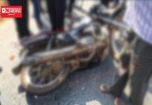 ખેરગામના પણંજ ગામના માજી સરપંચ બાઈક અકસ્માત.. પત્ની ઘાયલ.. માજી સરપંચનું મોત