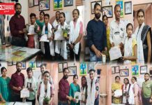 ખેરગામનાં સમાજસેવી મહિલા તબીબે જન્મદિવસ નિમિતે વિવિધ ક્ષેત્રોમા સફળતા મેળવેલ બાળકોનું કર્યું સન્માન..