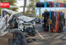 વઘઈ-સાપુતારા રોડ ઉપર અકસ્માતોનો સિલસિલો યથાવત: પિકઅપનું કચ્ચરઘાણ, ટ્રક પલટી