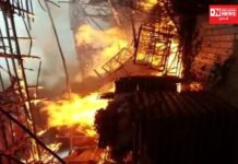 જાણો: કયા પાર્ટી પ્લોટમાં મંડપના સામાનમાં લાગી આગ, સામાન બળીને ખાખ..