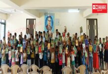 SASની નવસારીની જનજાગૃતિ સમિતિ દ્વારા 150 જેટલાં બાળકોને નોટબુક સહિતની ભણતરની સામગ્રીનું વિતરણ..