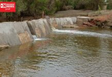 ભ્રષ્ટાચારની ગંધ: વાંસદાના ચઢાવની કોષ ખાડી નદીના લાખોના ખર્ચે રિપેર થયેલ ચેકડેમના પ્રથમ વરસાદે વળતા પાણી..