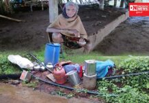 કપરાડામાં ગાંડીતૂર બનેલી કોલક નદીના નીર વારોલી તલાટ ગામની ગરીબ દાદીમાં ઘરમાં ઘુસ્યા.. નિરાધાર દાદીમાં ને મદદની જરૂર