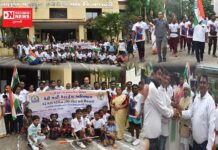 વાંસદાના કેલીયા પ્રા. શાળાથી નીકળી આઝાદી કા અમૂત મહોત્સવ પૂણાહુતિ નિમિતે 42 કિલોમીટર મેરેથોન રેલી.. જુઓ વિડીયો..