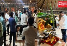 વાંસદાના ચોંઢામાં ગામમાં શ્રાવણ માસના પ્રથમ દિવસે યોજાયેલી ભજન સંધ્યામાં નવસારી યુવા મોર્ચા ઉપપ્રમુખ ડો. વિશાલ પટેલે લીધો ભાગ..