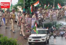 વાંસદામાં આજે પોલીસકર્મી દ્વારા “मेरी माटी मेरा देश” ની ઉજવણી ,રેલીનું આયોજન… જુઓ વિડીઓ…