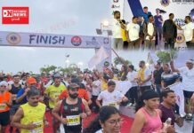 ધરમપુર વિલ્સન હિલ પર હાફ મેરેથોન યોજાઈ, 700 દોડવીરો દોડ્યા અને વિજેતાઓને રૂ. 1.10 લાખના રોકડ પુરસ્કારો આપી નવાજવામાં આવ્યા