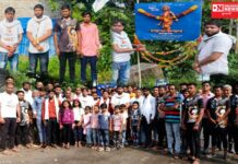 ચીખલી તાલુકાના ઘેજ ગામમાં સર્કલ પર ધરતી આબા, ક્રાંતિકારી બિરસા મુંડાનું લગાવાયું બોર્ડ..