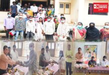 વાંસદા તાલુકા હેલ્થ ઓફિસ ખાતે ક્ષયના દર્દીઓને કરાયું પૌષ્ટિક આહારની 60 કીટનુ વિતરણ..