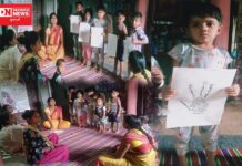 સાગબારા તાલુકાના ઉભારીયા ગામની આંગણવાડી કેન્દ્રમાં સુપોષ દિવસની ઉજવણી..