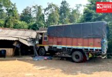 વઘઇ તાલુકાના રંભાસ ગામે ટ્રકચાલકે ઓટલા પર સુતેલી મહિલાને કચડી નાખી.મહિલાનું નિપજ્યું મોત