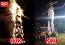 વાંસદાના ખાનપુરમાં દશેરા પર થશે 51 ફૂટના રાવણના પૂતળાનું દહન.. જુઓ વિડીયોમાં ગતવર્ષેનું રાવણ દહન.