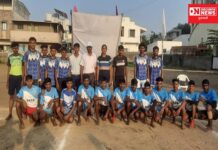 વીર નર્મદ દક્ષિણ ગુજરાત યુનિવર્સિટીની આંતર ઝોનલ કબડ્ડી સ્પર્ધા.. આંતર યુનિવર્સિટી ટીમમાં આહવા કોલેજના ખેલાડીની પસંદગી