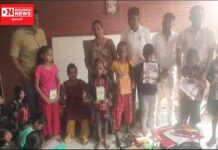 વાંસદાના સુખાબારીમાં ટ્યૂશન થકી શિક્ષણની જ્યોત પ્રગટાવી રહેલા મહિલાને મદદે પોહ્ચ્યું સંકલ્પ એજ્યુકેશન ગ્રુપ..