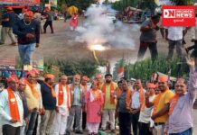 મધ્યપ્રદેશ રાજસ્થાન અને છત્તીસગઢમાં ભાજપની જીતનો વાંસદામાં મનાવાયો વિજયોત્સવ.. જુઓ વિડીયો