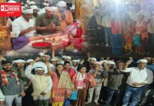 નર્મદા AAP કાર્યકર્તાઓ દ્વારા દેવમોગરા કુળદેવી યાહામોગીના દર્શન કરી ચૈતર વસાવા લોકસભાની ચુંટણી લડશે ની પત્રિકા વિતરણ શરુ..