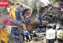 ધરમપુર ખોબા જતી SVNIT સુરતના વિદ્યાર્થીઓ ભરેલી બસ બ્રેક ફેઈલ થઇ જતાં પલટી.. વિદ્યાર્થીઓ સારવાર હેઠળ..